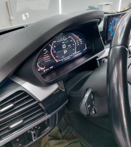 Штатная электронная LCD-панель приборов для BMW 7-серия (F01/F02) 2009-2015 CIC/NBT