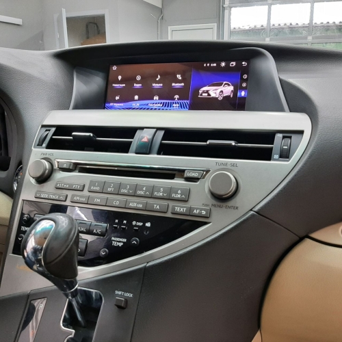 Монитор на Android для Lexus RX (2009-2014) с монохромным дисплеем RDL-LEX-RX old - экран 10.25