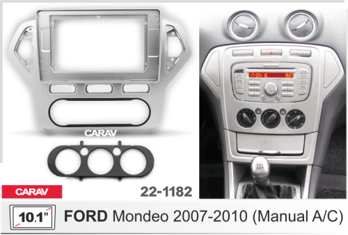 10" Переходная рамка Ford Mondeo 2007-2010 (кондиционер) CARAV 22-1182