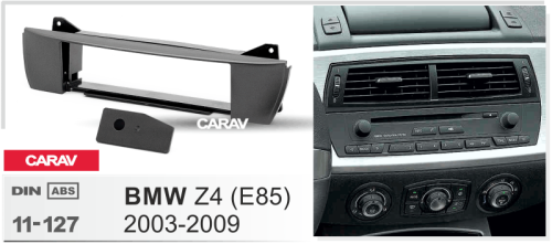 1din" Переходная рамка BMW Z4 (E85) 2003-2009 CARAV 11-127