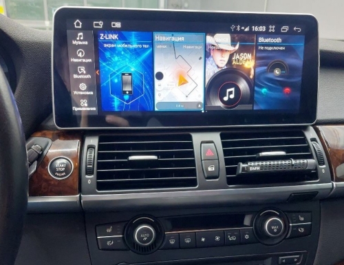 Монитор на Android для BMW X5 E70 / X6 E71 CCC (2007-2010) RDL-1215 - экран 12.3