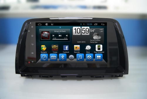 Штатная магнитола Carmedia для Mazda 6 2012-2014 на Android (YR-9016-S9)