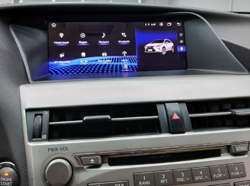 Монитор на Android для Lexus RX (2009-2012) RDL-LEX-RX 12,3 High 09-12