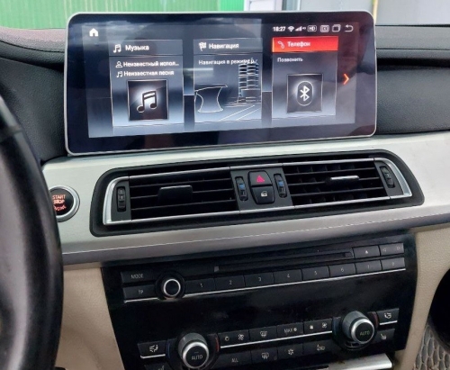 Монитор на Android для BMW 7 F01/F02 NBT (2012-2015) RDL-1267B - экран 12.3