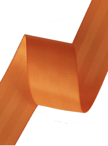 Лента ремня безопасности - ядовитая оранжевая (5-010)