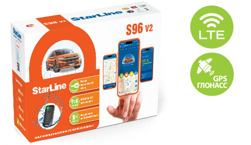 Автомобильная сигнализация StarLine S96 V2 BT LTE GSM GPS