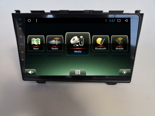 Штатная магнитола Carmedia для HONDA CRV III 2006-2012 (RE) на Android (U9-6256-T8)