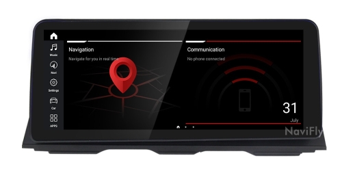 Штатная магнитола Carmedia для BMW 5 F10 / F11  2010-2013 CIC на Android (XN-B1008H)