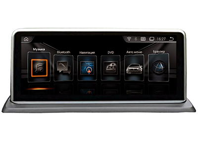 Штатная магнитола для BMW 1 Series E87 (2006-2012). Режется торпеда! экран 10.25, Android 10.0