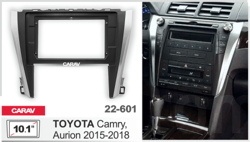 10" Переходная рамка Toyota Camry V55 Carav 22-601