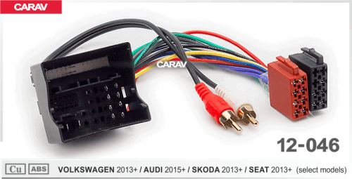 ISO CARAV 12-046 VW13+ Skoda13+ Seat13+ Audi15+ 