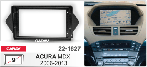9" Переходная рамка ACURA MDX 2006-2013 CARAV 22-1627