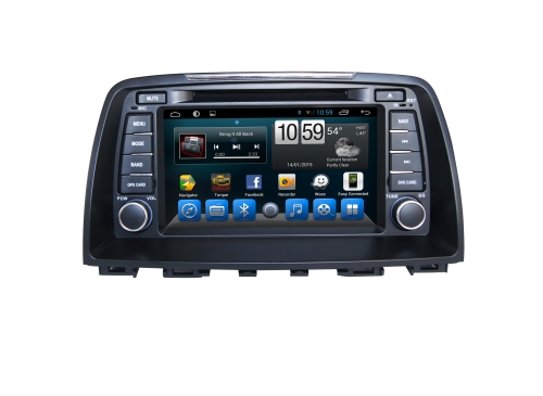 Штатная магнитола Carmedia для Mazda 6 2012-2014 на Android (KR-8074-S9)