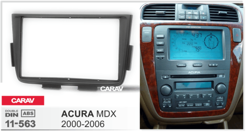 7" Переходная рамка ACURA MDX 2000-2006 CARAV 11-563