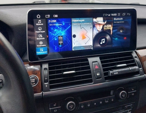 Монитор на Android для BMW X5 E70 / X6 E71 CIC (2011-2014) RDL-1225 - экран 12.3