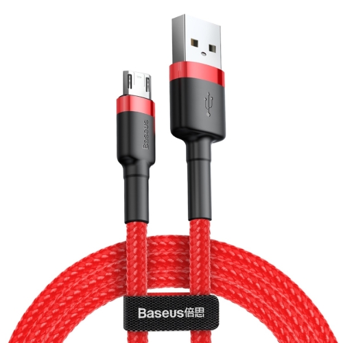 Кабель USB 2.0 A (m) - micro USB 2.0 B (m) 0.5м Baseus Cafule Cable - Red