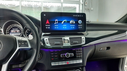 Монитор на Android для Mercedes-Benz A/B/C/CLA/GLA/GLC/CLS/G/V/X (2014-2019) RDL-7715 - экран 12.3