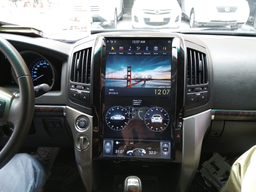 Штатная магнитола Carmedia для Toyota Land Cruiser 200 (2007-2015) на Android (ZF-1816-Q6 H)