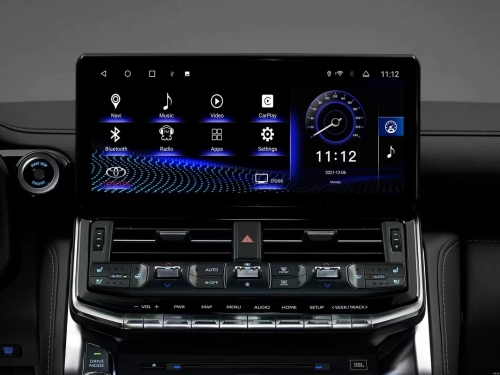 Штатная магнитола Carmedia для Toyota Land Cruiser 300 (2021+) на Android (KP-T1210)