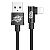 Кабель USB 2.0 A (m) - Lightning (m) 1м угловой Baseus MVP Elbow Type - black
