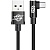 Кабель USB 2.0 A (m) - USB Type-C (m) 1м угловой Baseus MVP Elbow Type - black