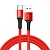 Кабель USB 2.0 A (m) - USB Type-C (m) 2м Baseus Halo HW Flash 40W - Red