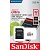 Карта памяти Sandisk Ultra microSDHC UHS-I 32 ГБ, 100 МБ/с, Class 10 с адаптером