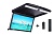 Потолочный монитор 17.3" с Андроид приставкой ERGO ER17SA IPS (XIAOMI MI TV STICK) черный/беж/серый
